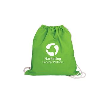 Prime Line Cotton Canvas Drawstring Bag