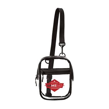 Prime Line All Access Clear Adjustable Sling Bag