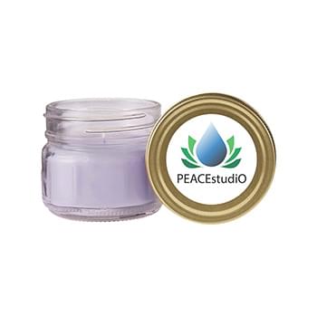 Prime Line USA Made Glass Jar Candle Set
