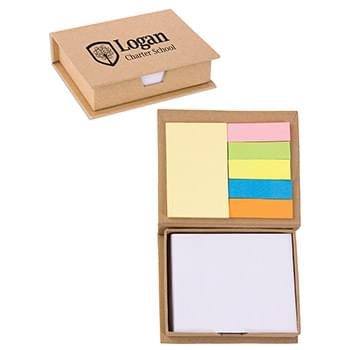 Prime Line Cardboard Sticky Note Memo Case