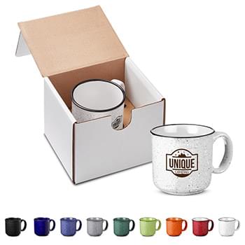 15 oz. Campfire Ceramic Mug in Individual Mailer - Colors