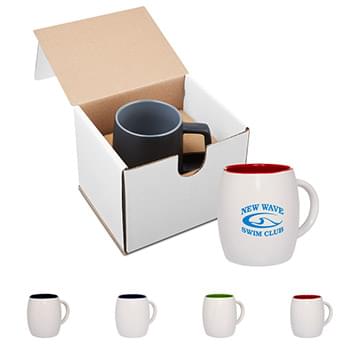 4 oz. Morning Show Barrel Mug in Individual Mailer