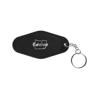 Prime Line Recycled ABS Motel Keychain