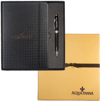 Textured Tuscany&trade; Journal & Executive Stylus Pen Set