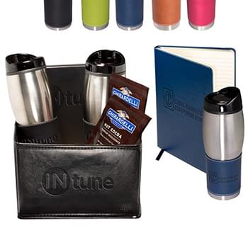 Tuscany&trade; Tumblers & Journal Ghirardelli&reg; Cocoa Set