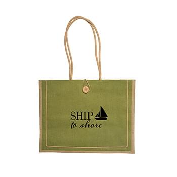 Prime Line Milan Jute Tote Bag