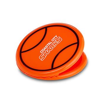 Prime Line Basketball Magnetic Memo Clip