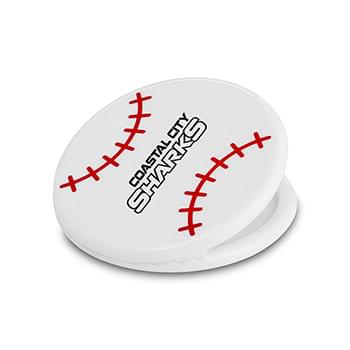 Prime Line Baseball Magnetic Memo Clip
