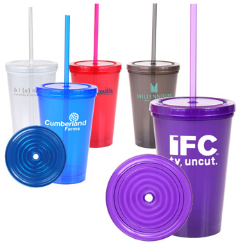 Translucent BPA-free Double-walled Tumbler