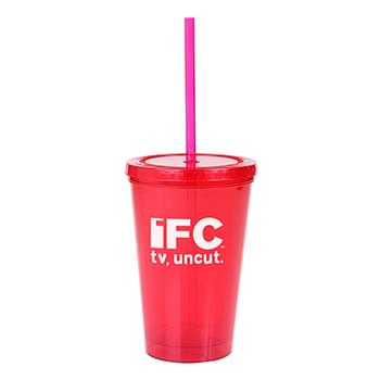 Prime Line USA Made 16 oz. Double-Wall Tumbler