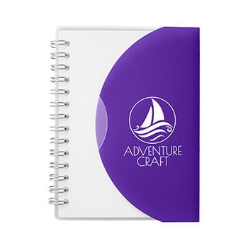 Prime Line Curve Medium Spiral Notebook 4.25" x 5.25"