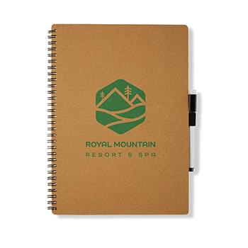 Prime Line Brainstorm Dry Erase Notebook & Marker 7.75" x 10.5"