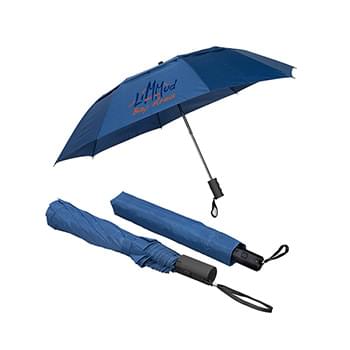 Prime Line 44" Arc Vented Auto Open Folding Umbrella