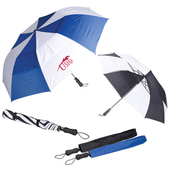 Sturdy 58" Vented Auto Open Golf Umbrella