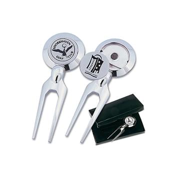 Prime Line Woodbury Chrome-Plated Divot Fixer