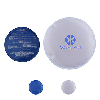 Round Nylon Covered Gel Hot/Cold Pack