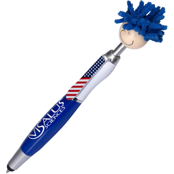 Patriotic MopToppers&reg; Screen Cleaner with Stylus Pen