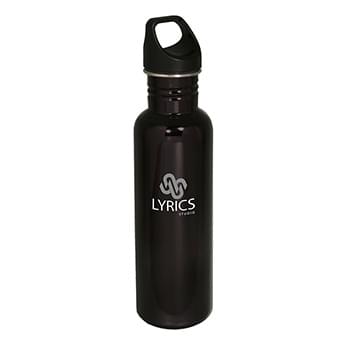 Prime Line 26 oz. Streamline Stainless Steel Water Bottle