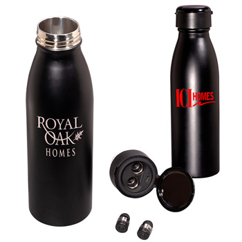 600ml (20 Oz.) Insulated Bottle with Wireless Earbud