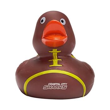 Prime Line Football Rubber Duck