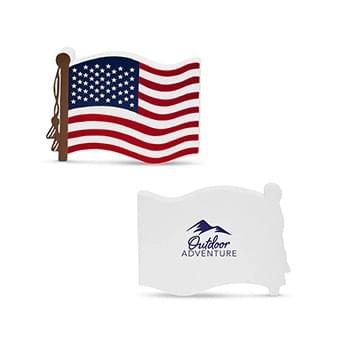 Prime Line Patriotic USA Flag Shape Stress Ball