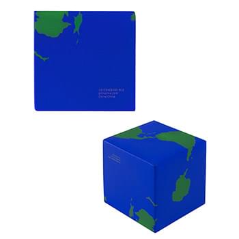 Prime Line Earth Cube Shape Stress Ball
