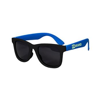 Prime Line Youth Single-Tone Matte Sunglasses