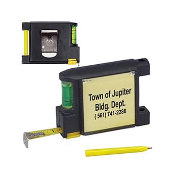 Prime Line Level Notepad Tape Measure