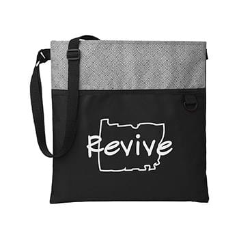 Prime Line Patchwork Eco Friendly Crossbody Tote Bag