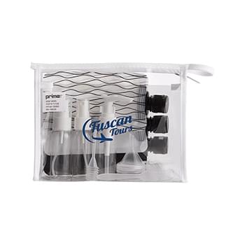 Prime Line In Transit Travel Bottle Set And Bag