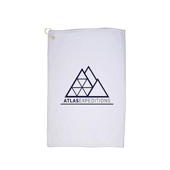 Prime Line Golf Towel With Grommet And Hook